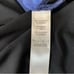 WHBM Women’s Blue Black Colorblock Asymmetric Halter Midi Shift Dress Small