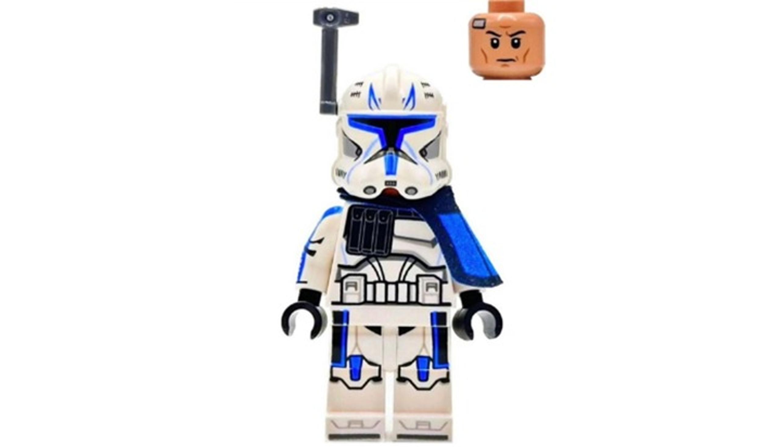 Lego Star Wars Clone Trooper Captain Rex, 501st Legion (Phase 2) Minifigure