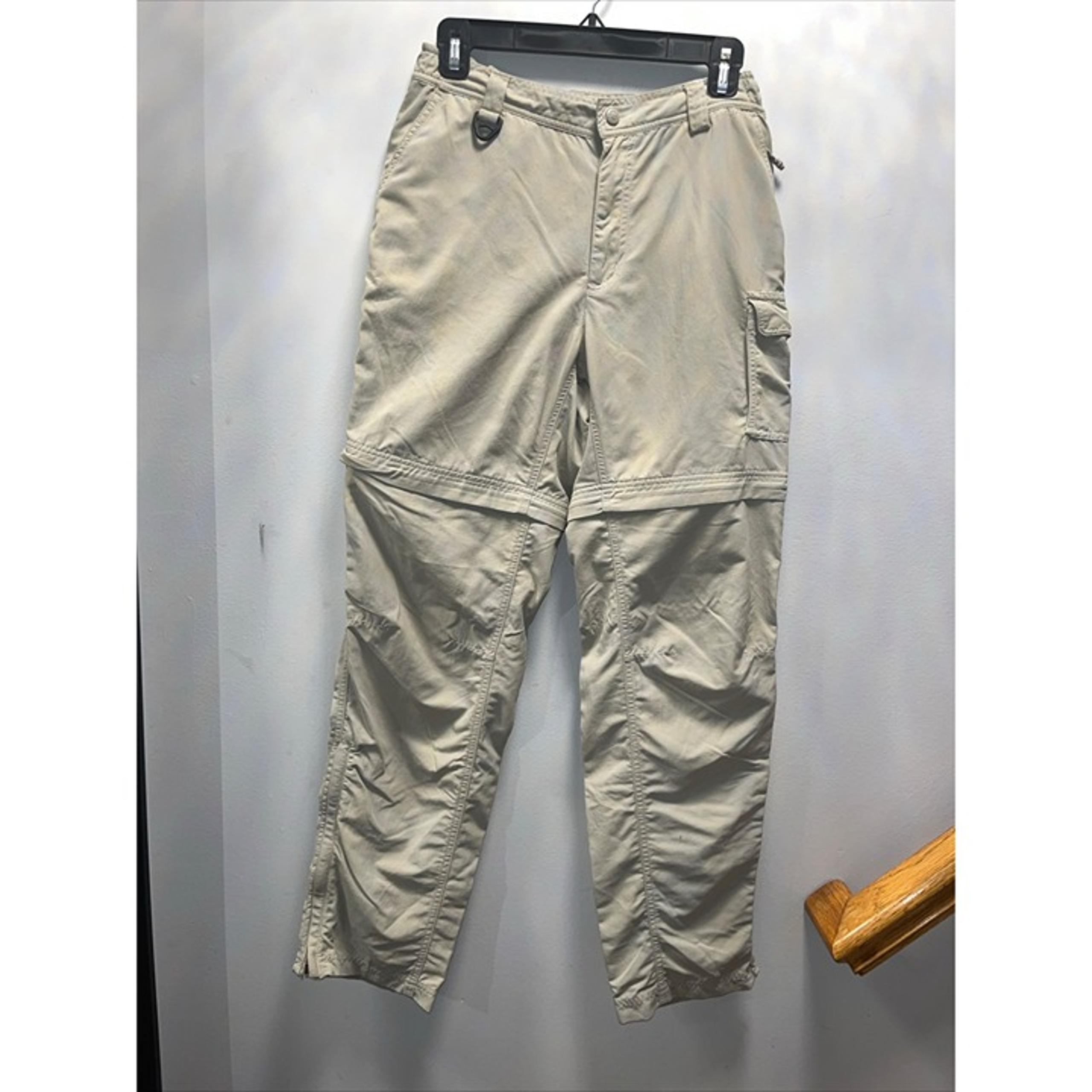 Columbia Womens Convertible Cargo Pants Size Small 100% Nylon