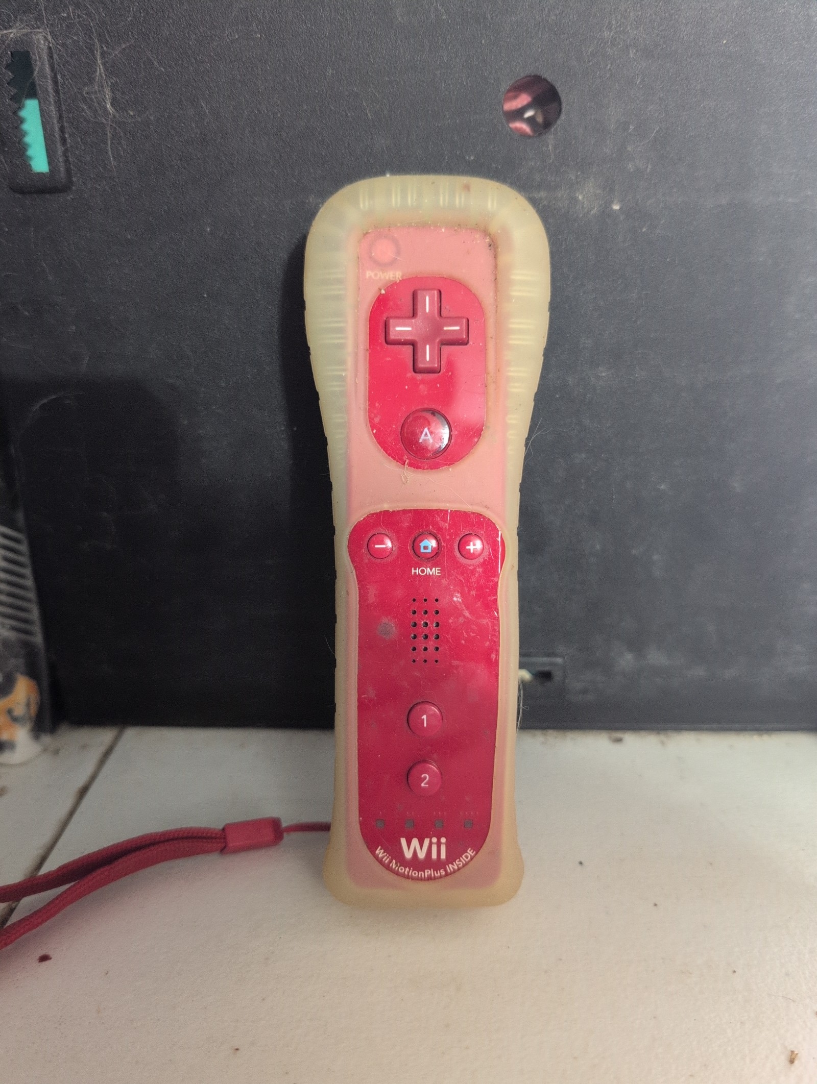 Nintendo Wii Red Remote Plus Controller OEM