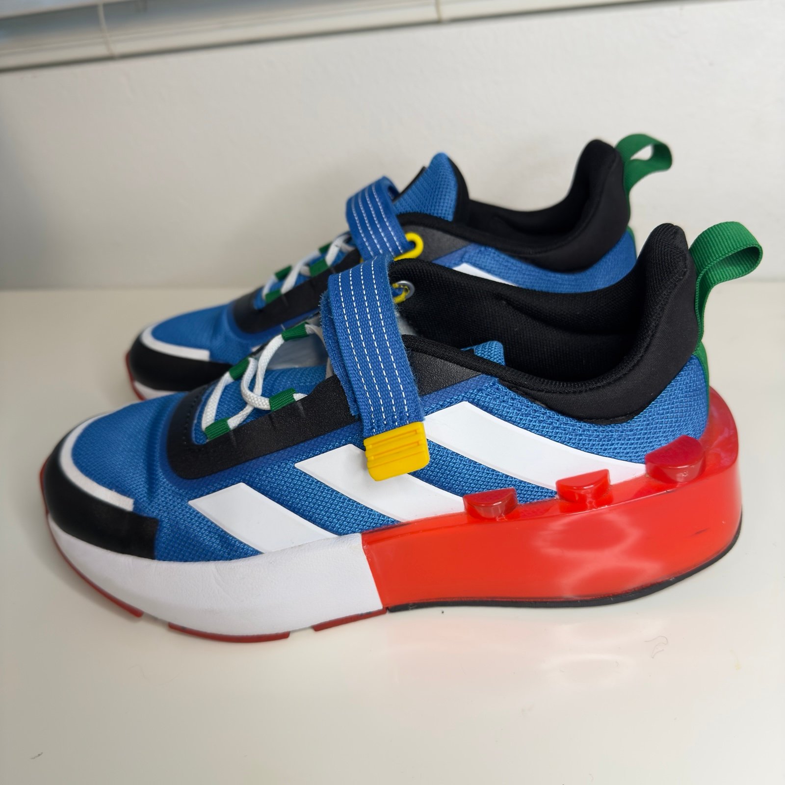 LIMITED Adidas x Lego® Tech RNR sneakers Kids' size 5 or woman 6.5/7
