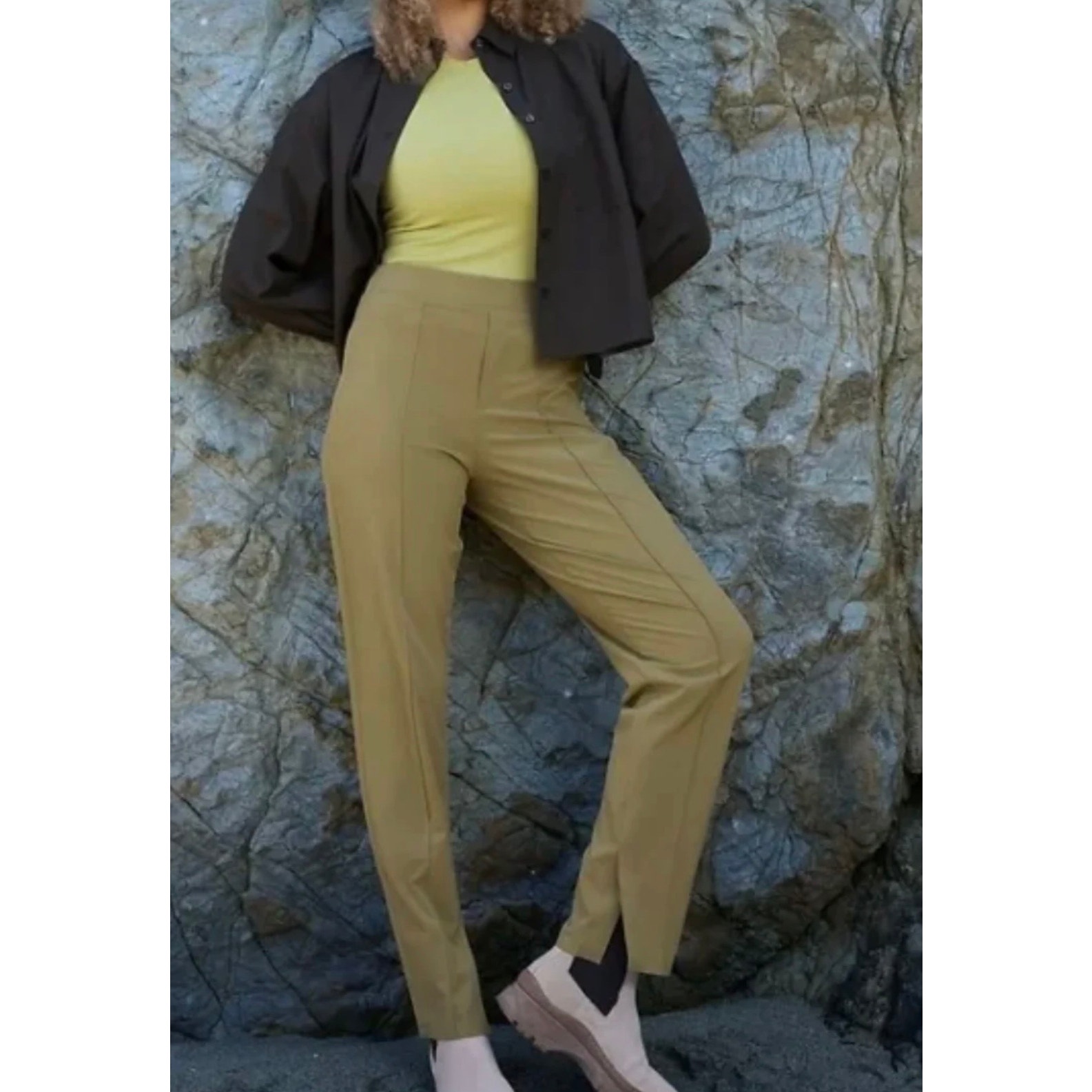ATHLETA Brooklyn Heights Vienna Lightweight Slim Pant, Size 6