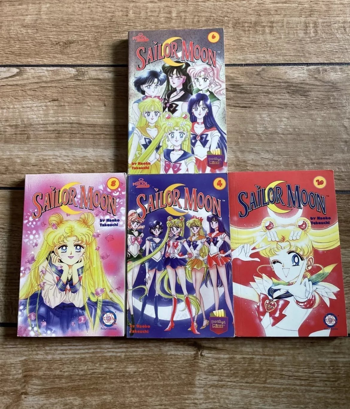 Sailor Moon Vintage 4,6,8,10 by Naoko Takeuchi (Paperback, 2000)
