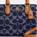 NWT Coach Mini Rowan Crossbody Bag In Signature Denim