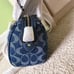 NWT Coach Mini Rowan Crossbody Bag In Signature Denim