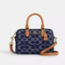 NWT Coach Mini Rowan Crossbody Bag In Signature Denim