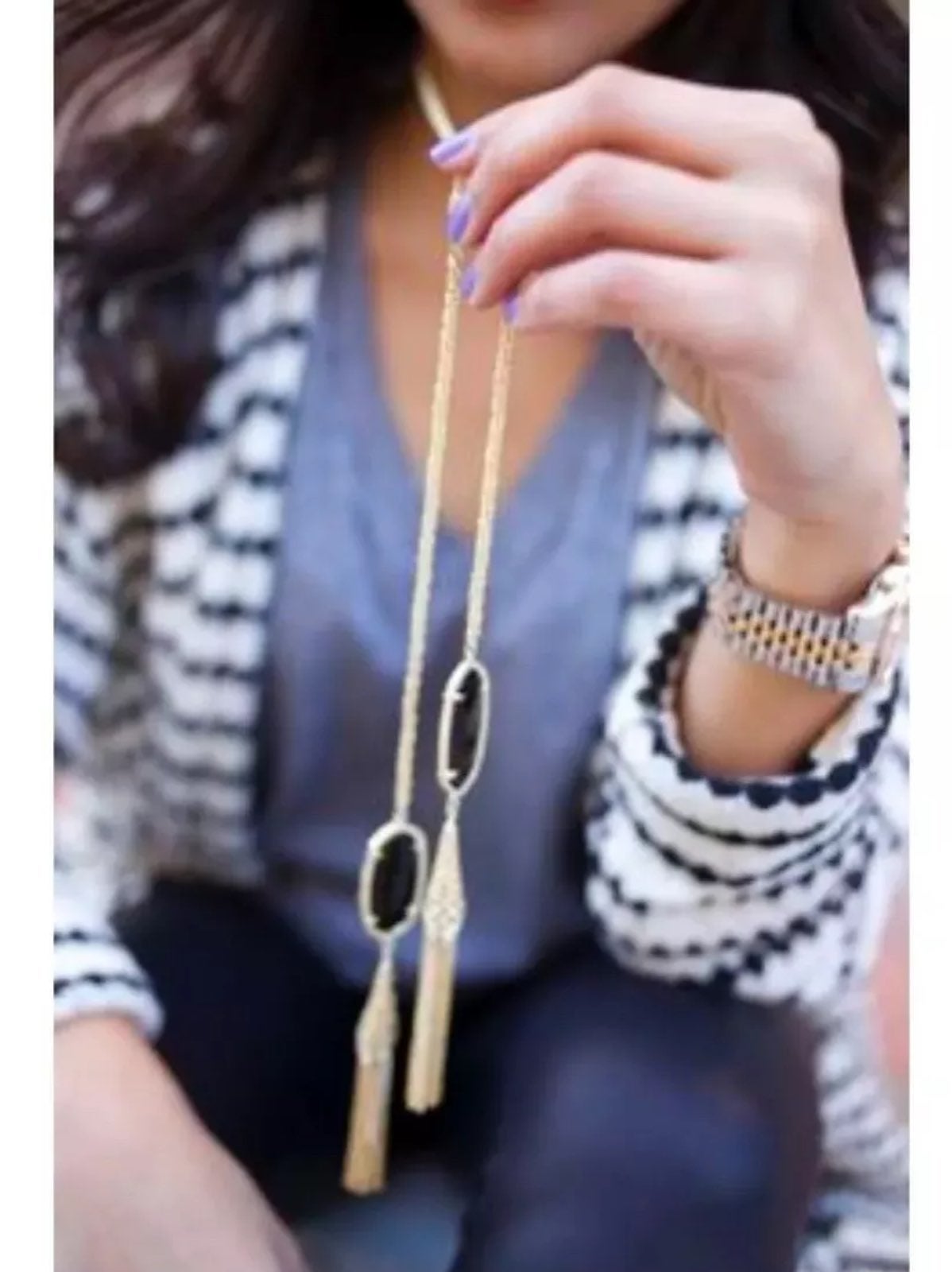 Kendra Scott Megan Lariat Necklace