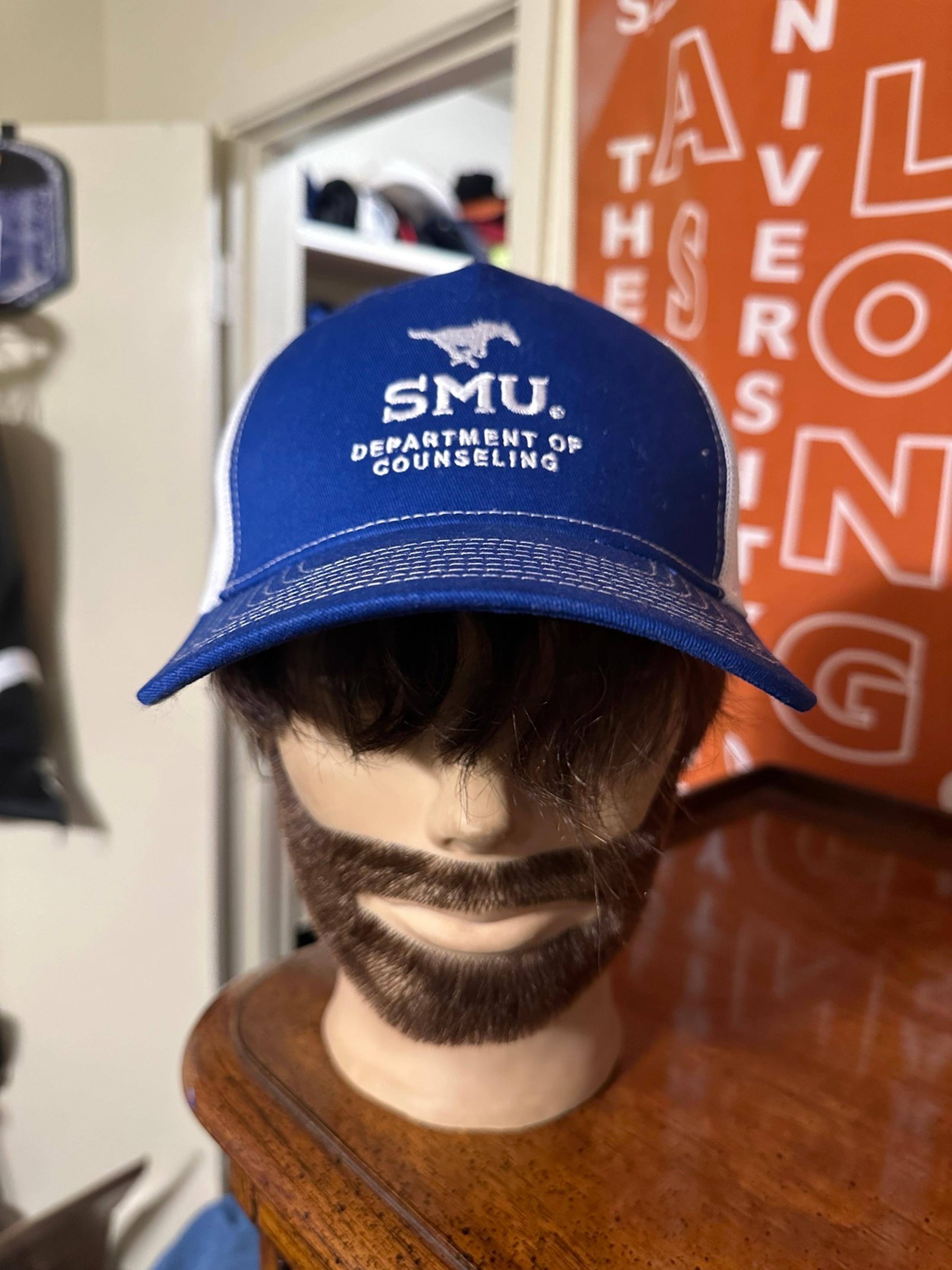 Vintage NCAA SMU Mustangs “Department of counseling” hat 00s