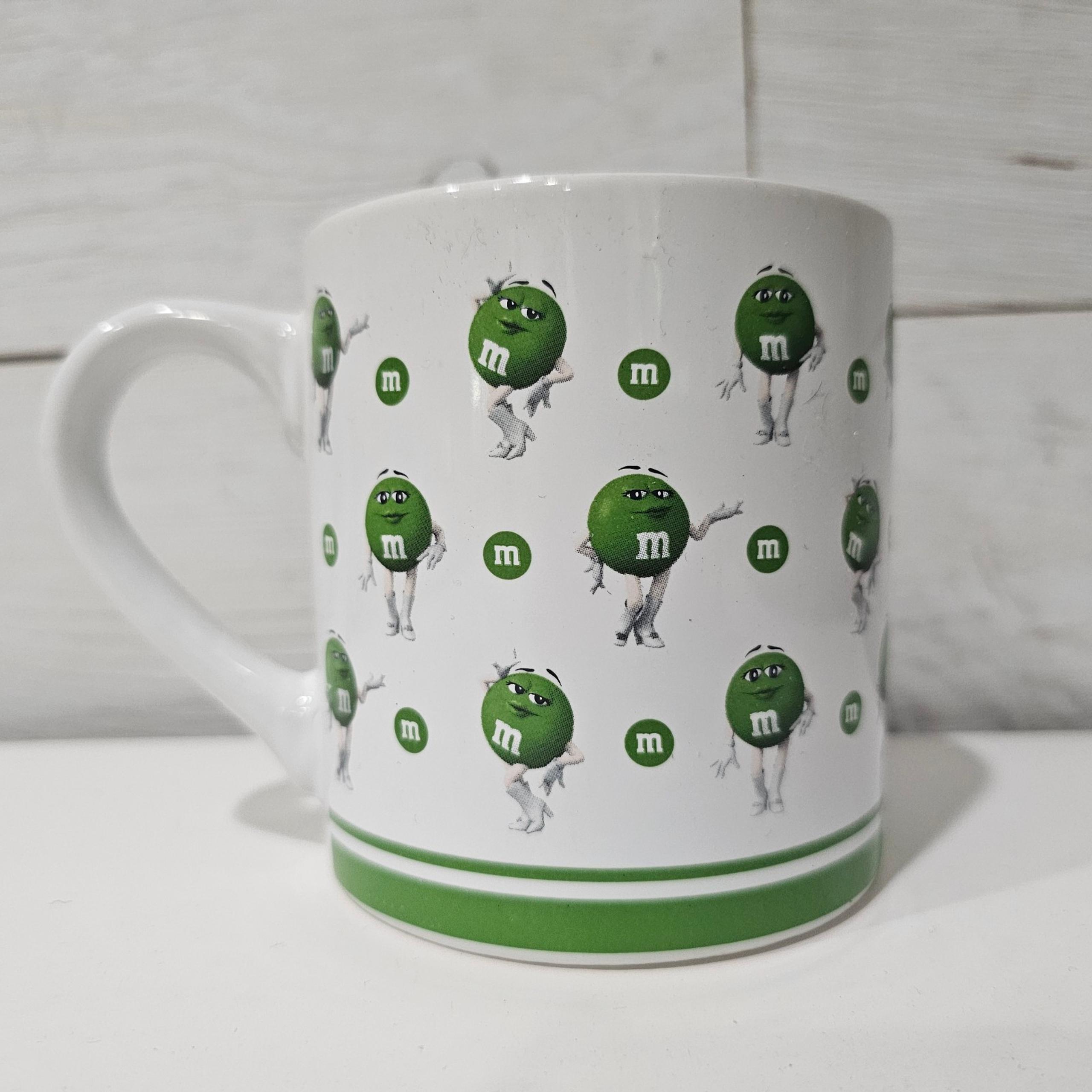 Green M&M Coffe Mug