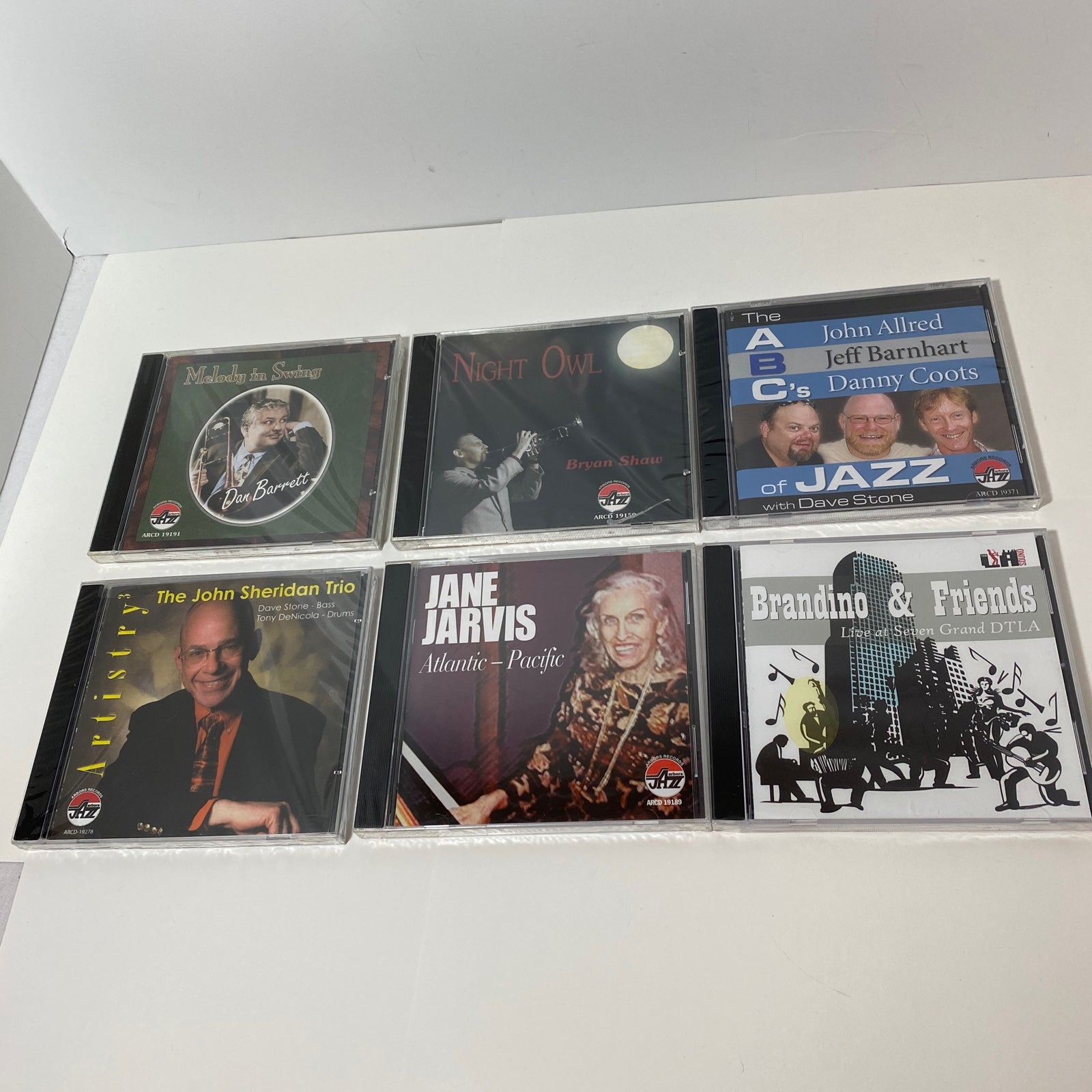 Arbors Jazz Brand New CD Lot of 6 Jane Jarvis John Night Owl ++ ALL CDS ARE SEAL