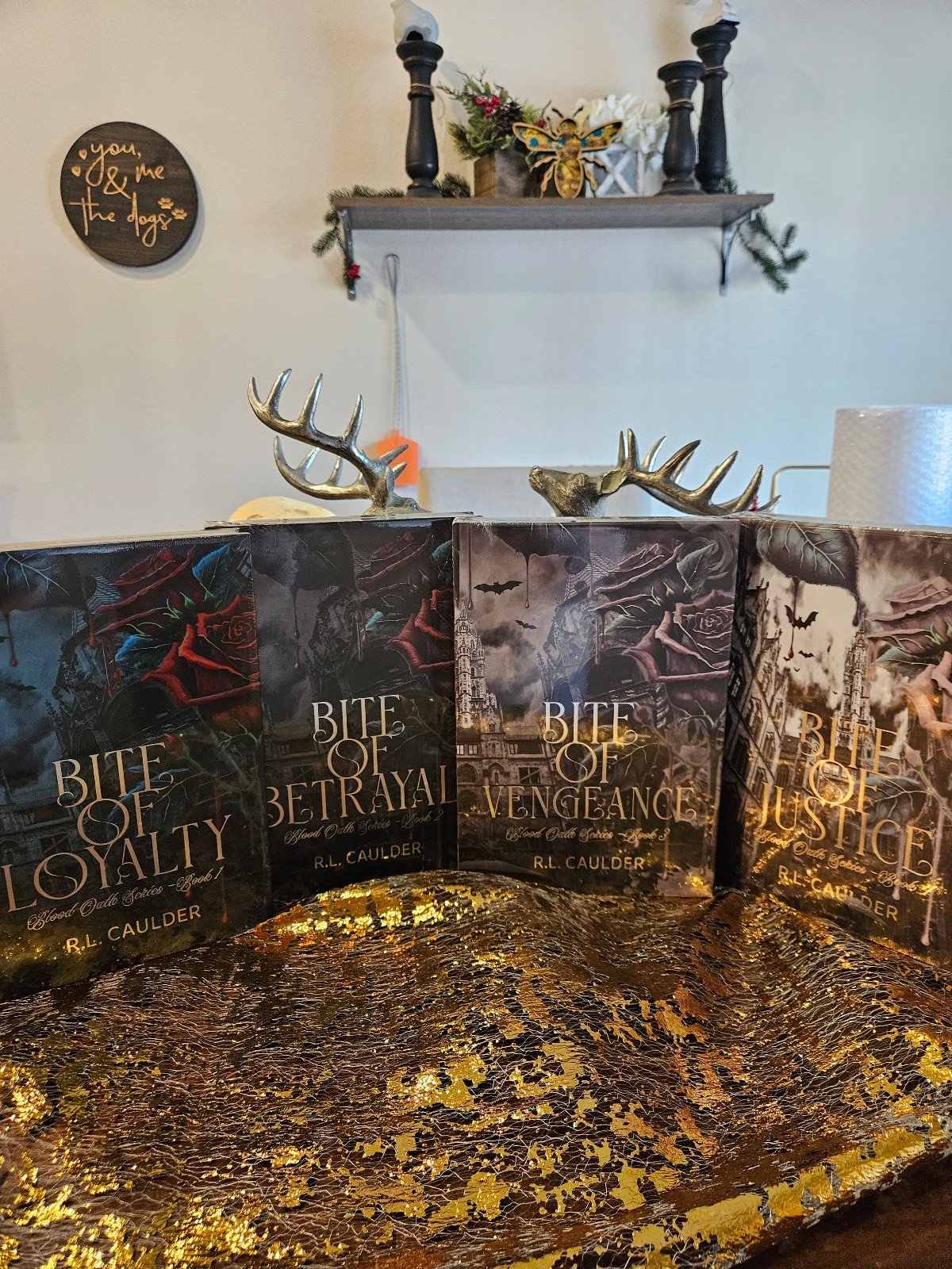 *SIGNED* Fabled Blood Oath Set by R.L Caulder BUNDLE of 4