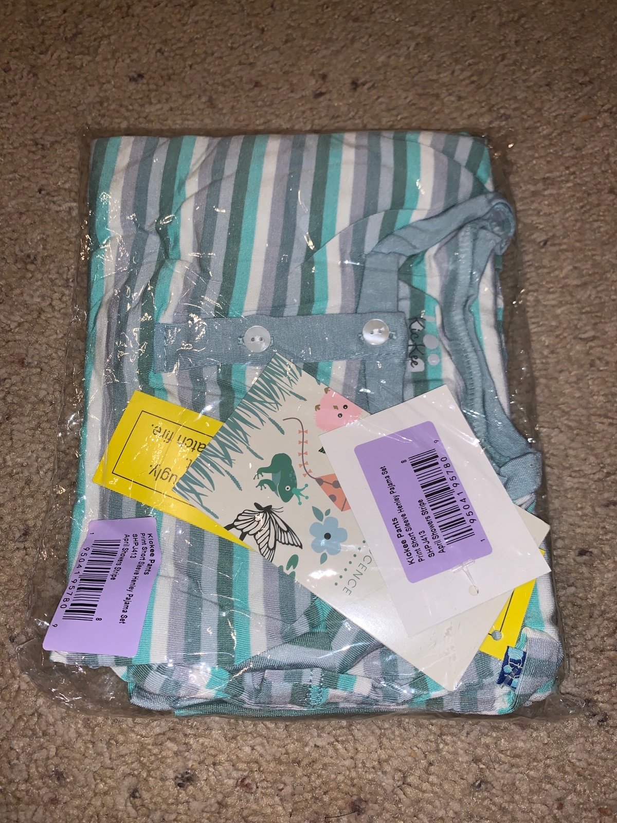 April Showers Stripe PJ set