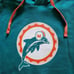 Miami Dolphins NIKE Hoodie Vintage Throwback Logo Club Tri-Blend Pullover