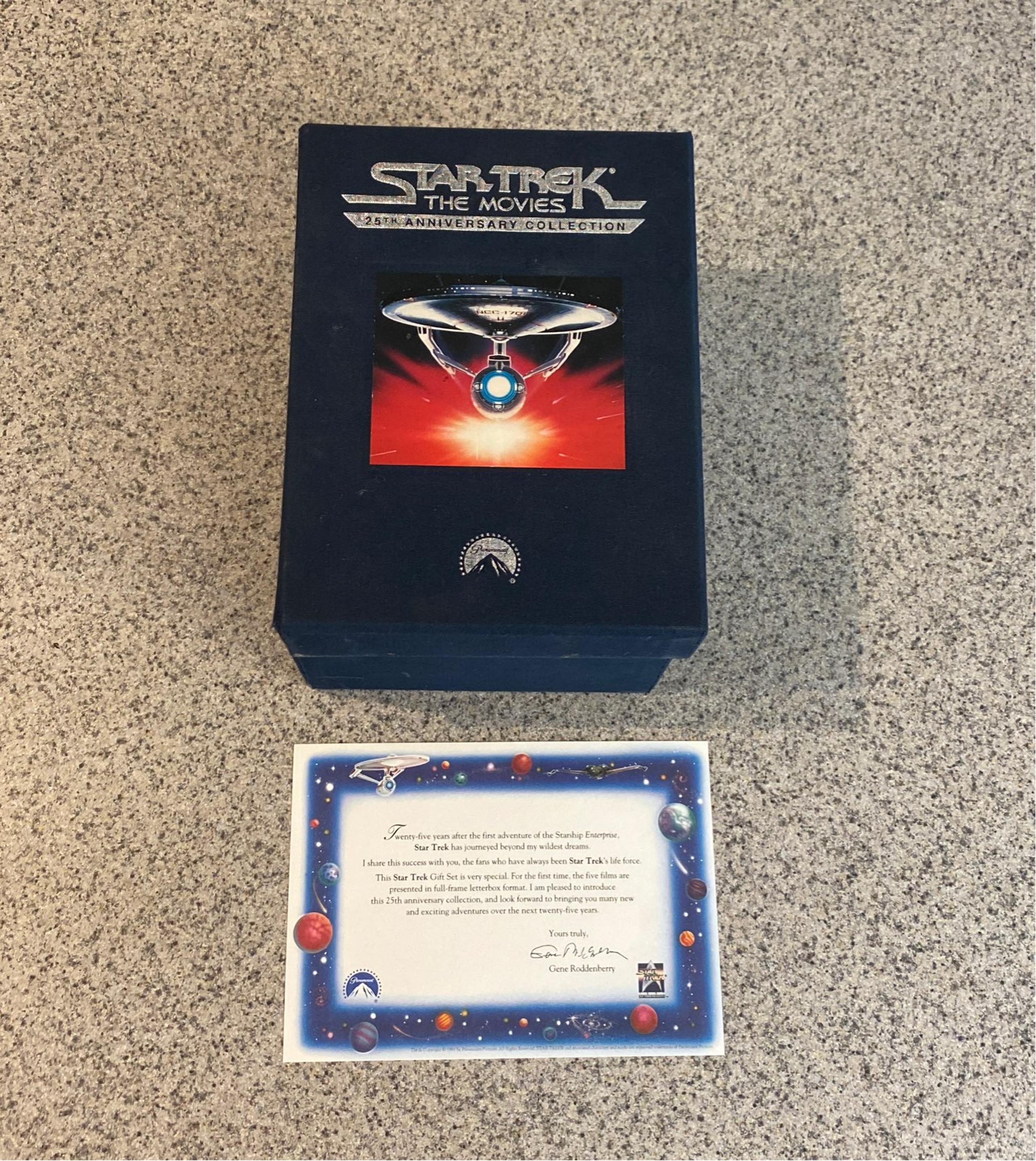 Star Trek The Movies 25th Anniversary Co - Paramount