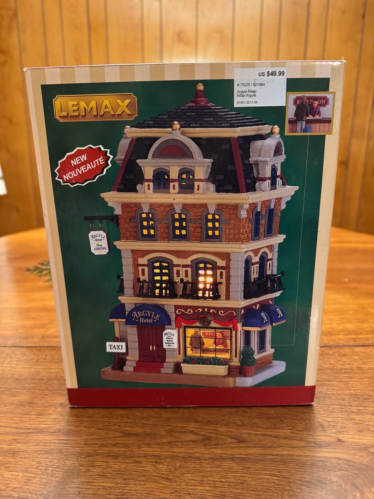 Lemax Christmas village hotel