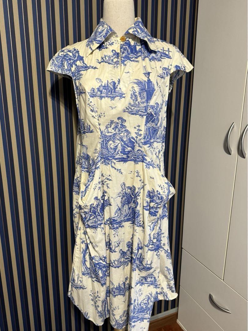 vivienne westwood Toile Print Dress.
