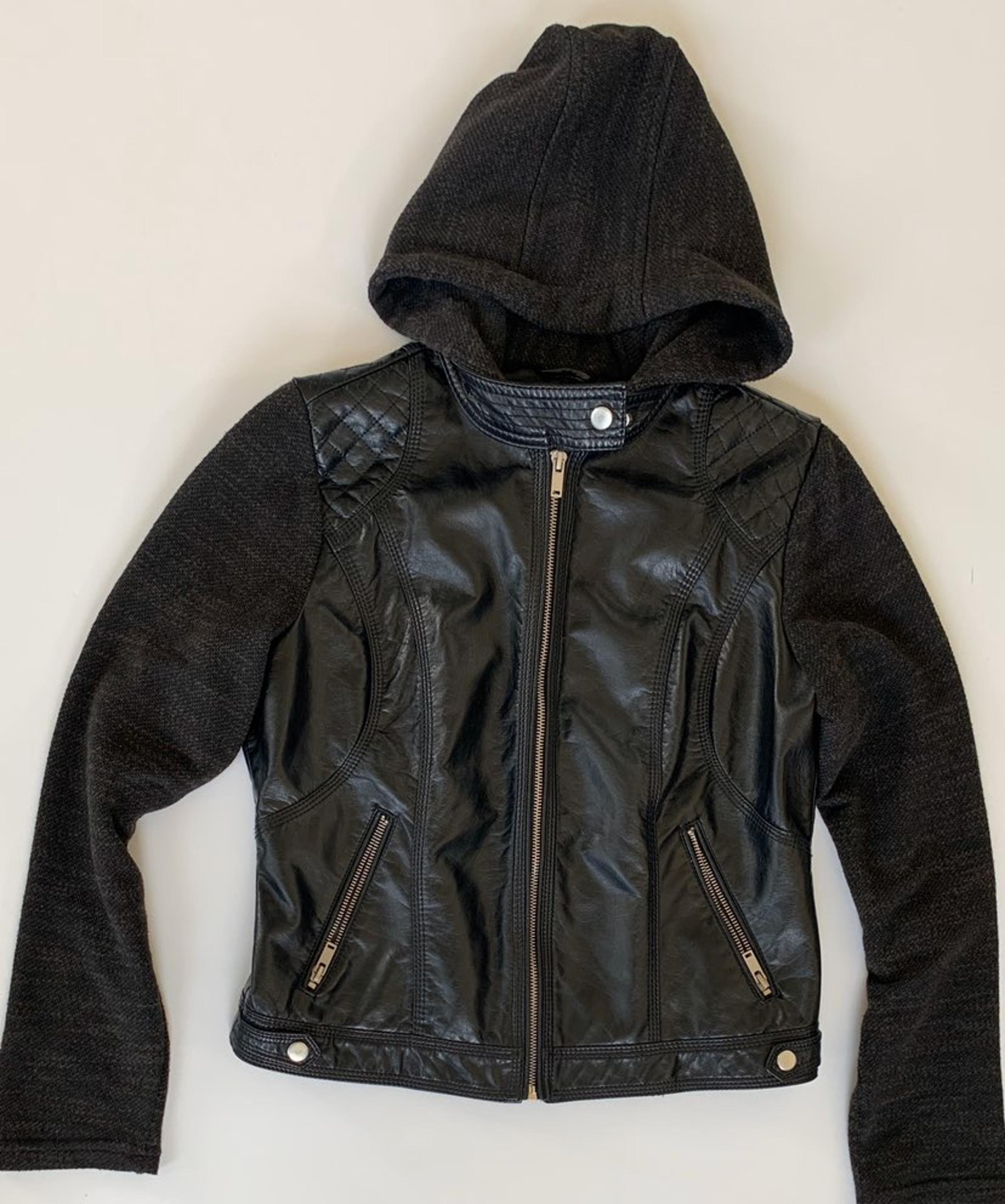 Faux Leather Jacket