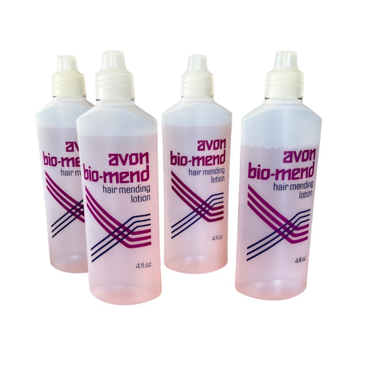 Vintage Avon Bio-Mend Hair Mending Lotion Discontinued Bundle