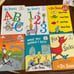 Dr Seuss Books and sticker book