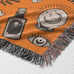 Halloween Woven Blanket 37x52 witch pumpkin decor cute goth bat cat ouija eye