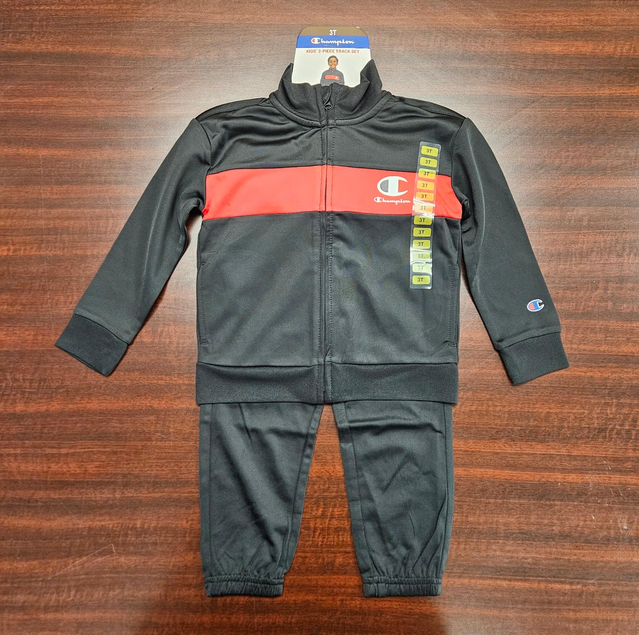 Champion Toddler track suit size 3T - black