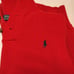 Women's large red Polo 3 button mock neck sweater durable perfect red sweater