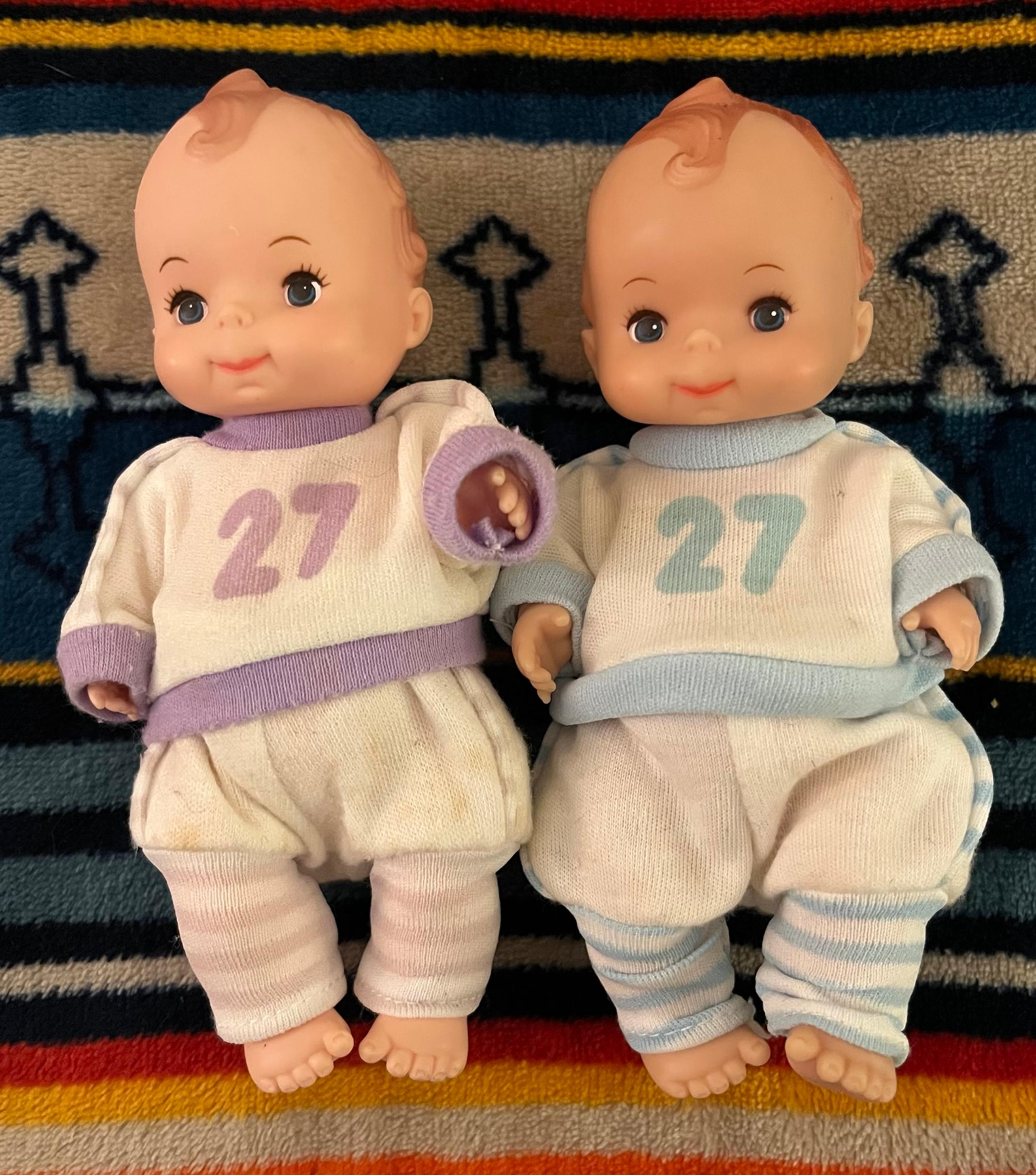 Vintage Precious Playmates 6” Pixies Set of Two