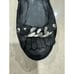 Louis Vuitton Black Suede Shimmer Whisper Ballerina Flats
