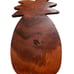 TropEco Hawaii Monkeypod Hardwood Cheese Cutting Board & Matching Salad Tossers
