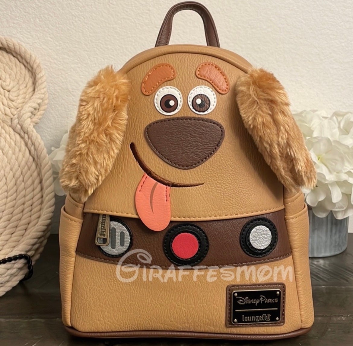 Disney Parks Pixar Up Dug The Dog Mini Backpack by Loungefly NWT