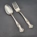 1847 Rogers Bros. Silverplated Vintage Pattern Grape Salad Serving Set