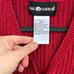 red ribbed vintage 90s knit vest top