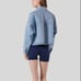 (Brand New) LYFT WIDE DENIM JACKET Light Blue