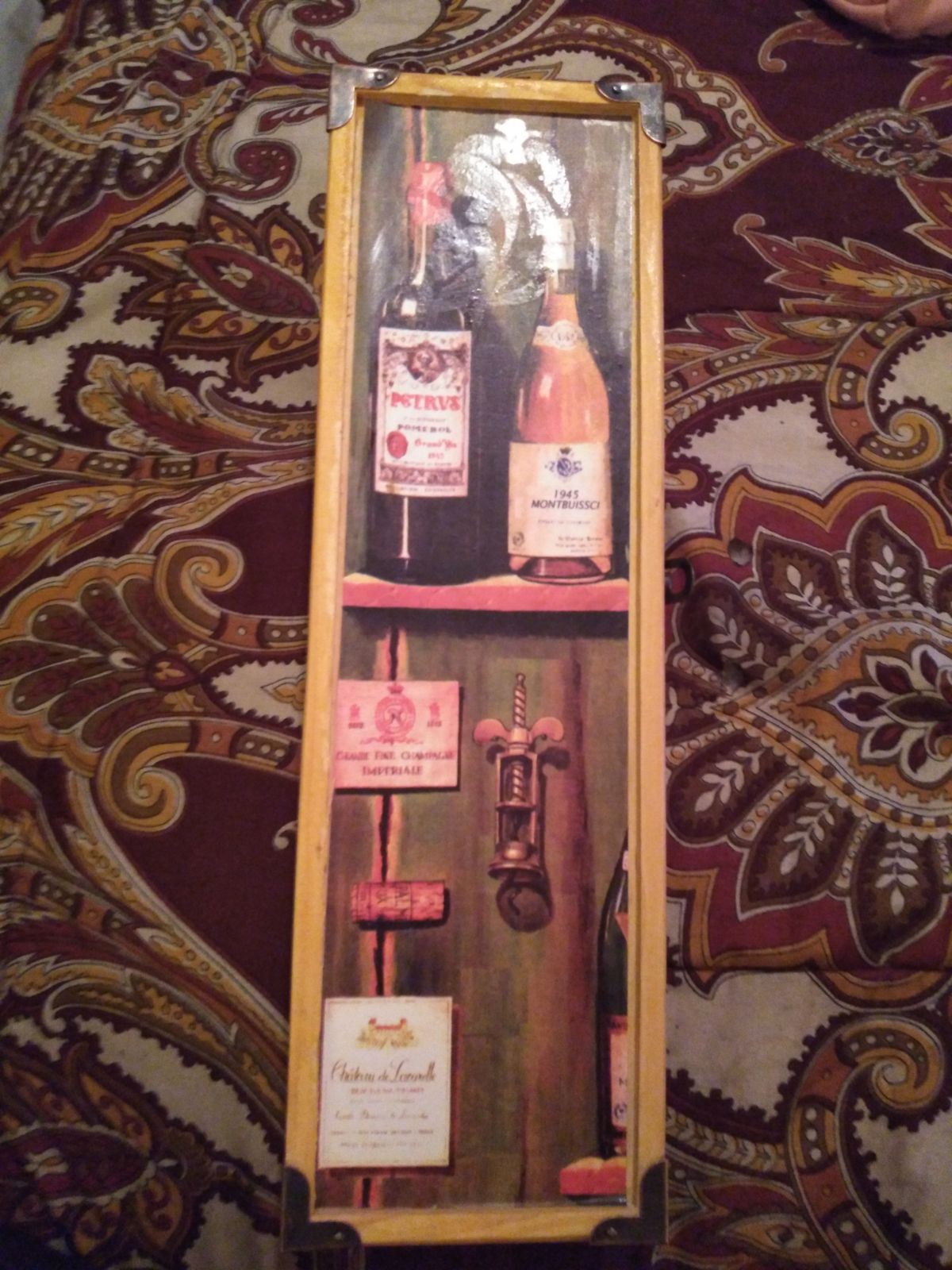 Wooden Wine Case