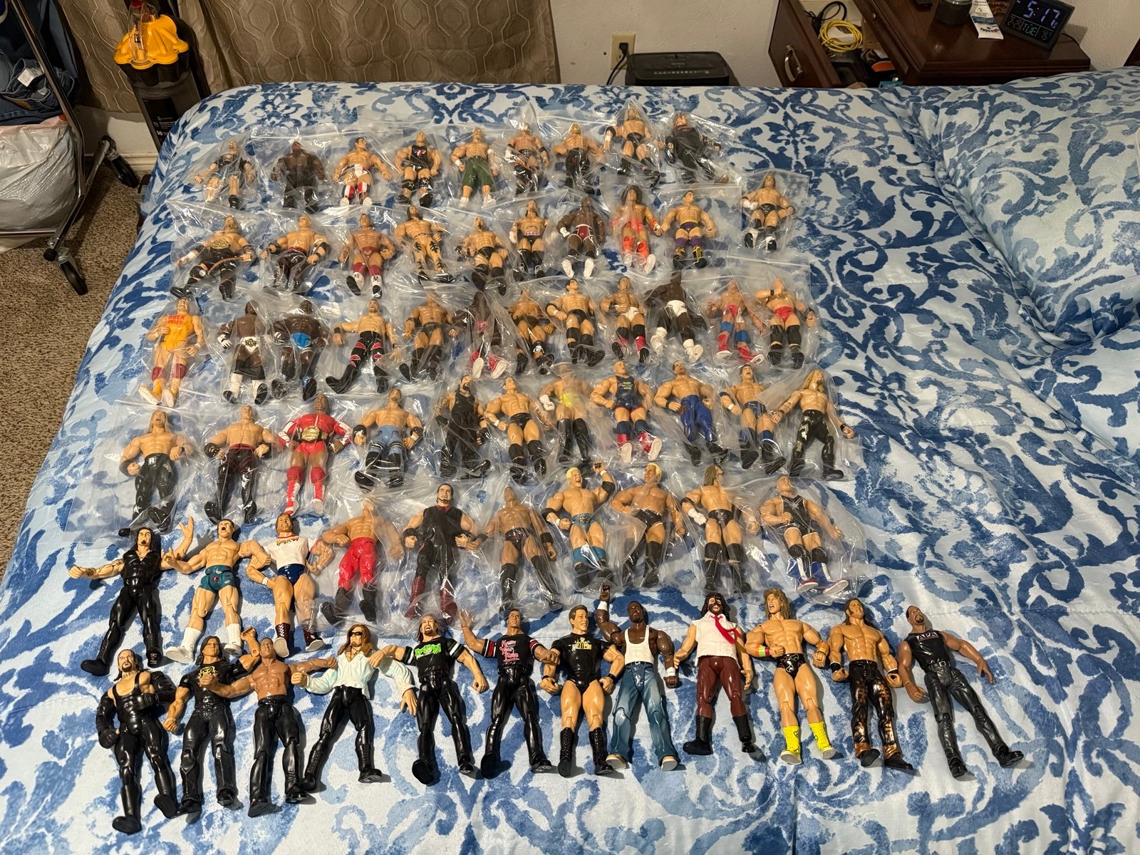 WWE wwf jakks pacific wrestling figure lot
