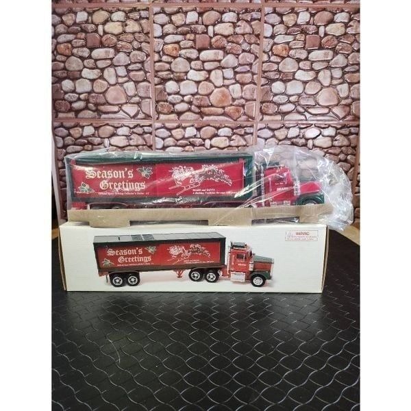 1998 Sears Seasons Greetings 18-Wheel Box Trailer Truck #B11