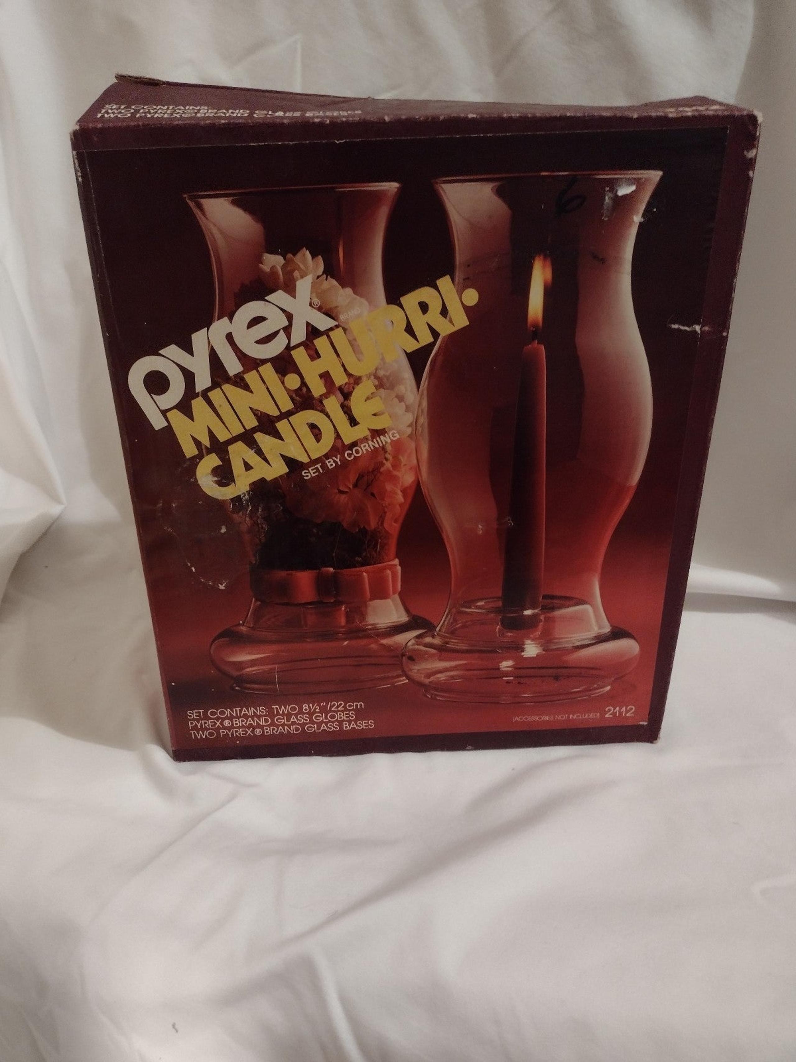 Pyrex Mini Hurri-Candle In Original Box 1980s