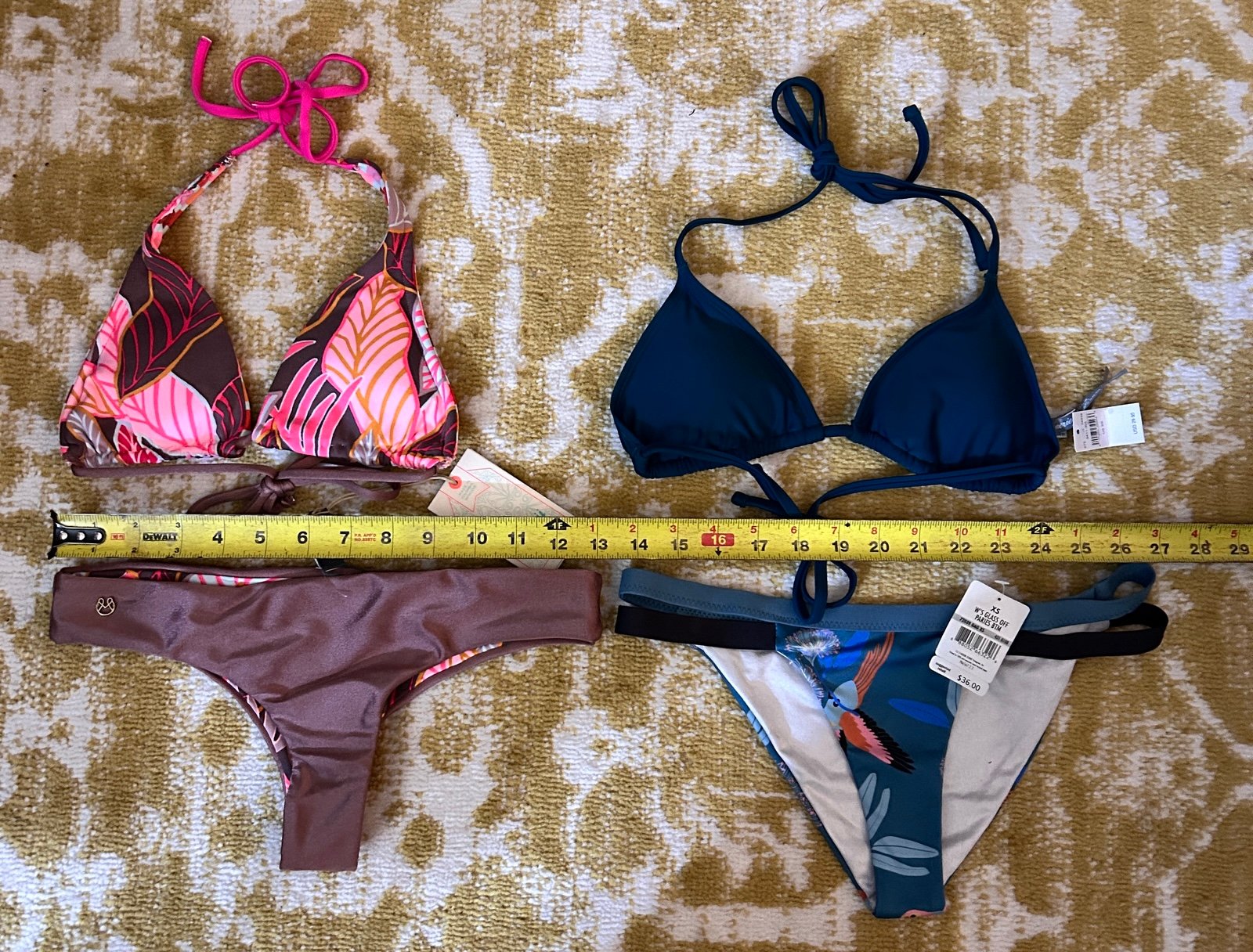 Lot of 2 Maaji & Patagonia bikinis