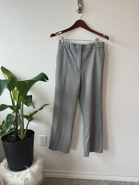Babaton Command Wool Pant Mid-rise straight-leg pants
