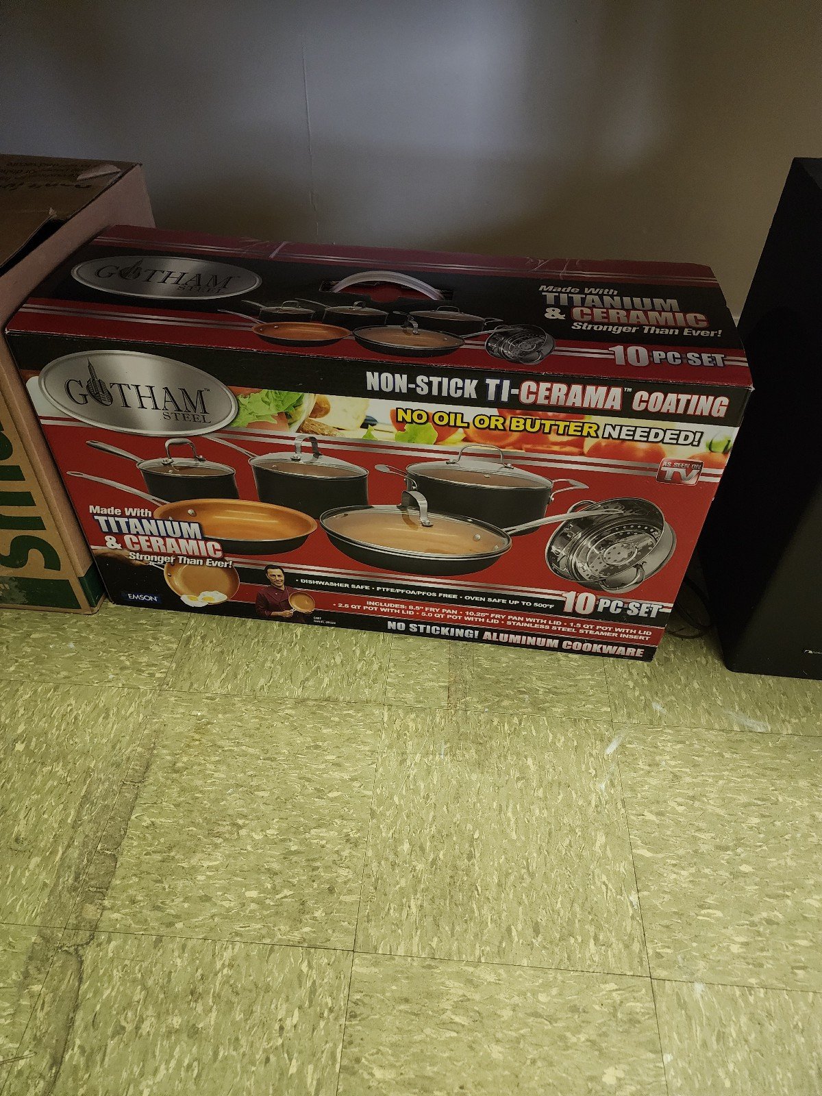 Brand new pots and pans