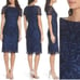 La Femme BeadedLace Cocktail Dress