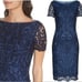La Femme BeadedLace Cocktail Dress