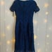 La Femme BeadedLace Cocktail Dress