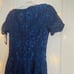 La Femme BeadedLace Cocktail Dress