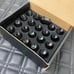 New 20PCs Black Rays Style Lug Nuts M12x1.25
