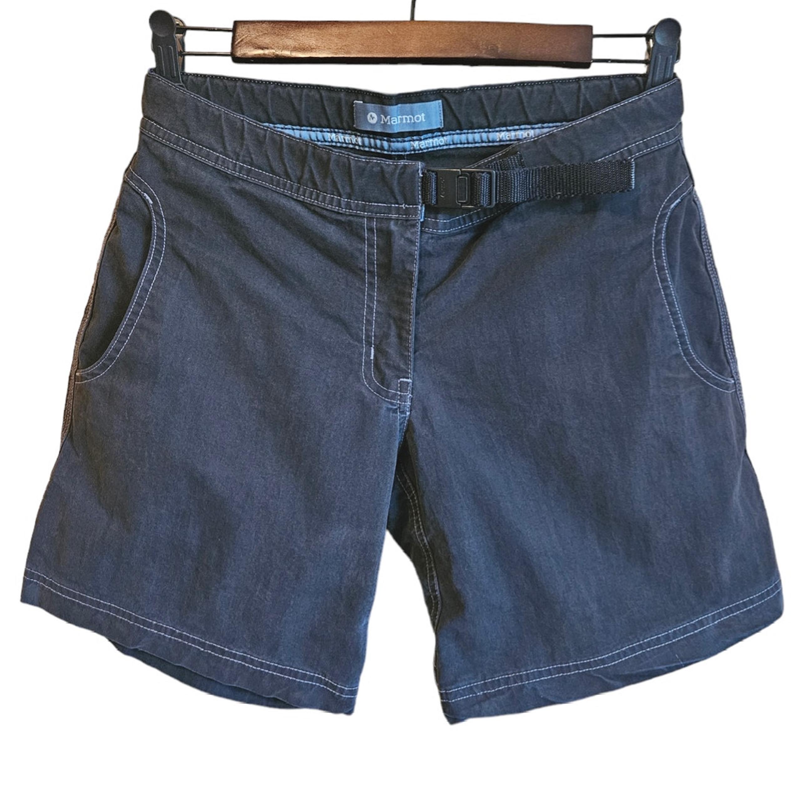 Marmot Outdoor Hiking Camping Shorts Black Women's Size 6