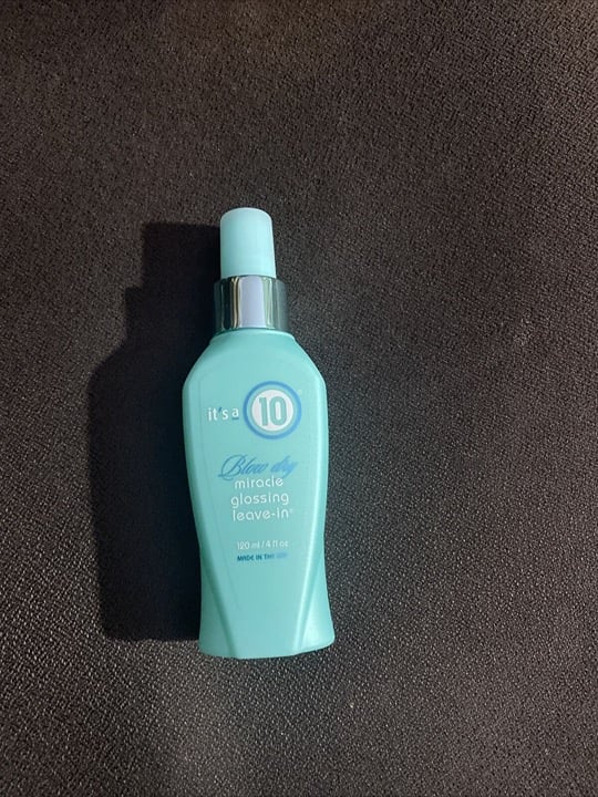 It's a 10 Miracle Blow Dry Glossing Leave-In 4 Oz A17