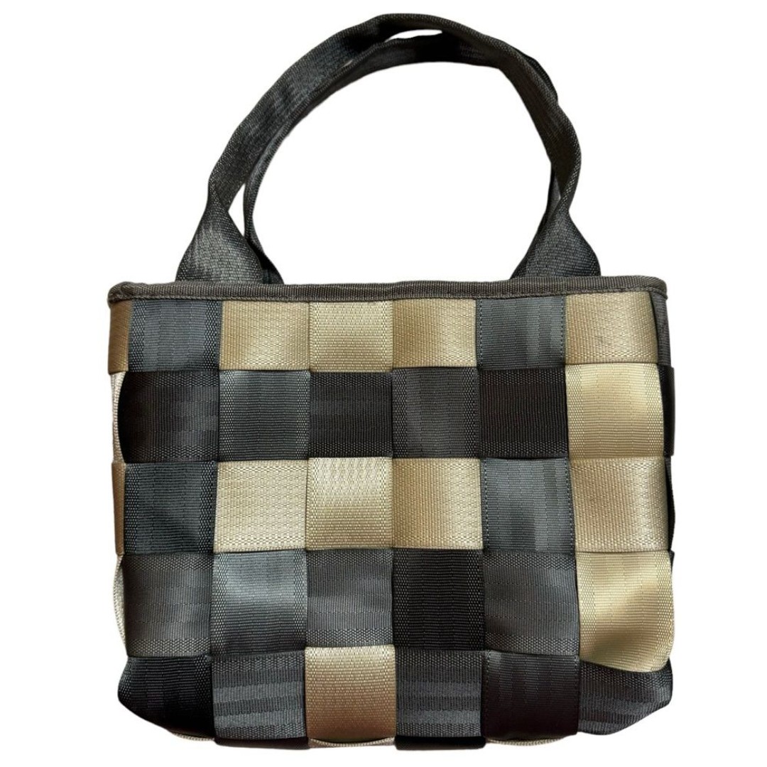 Large Seatbelt Multicolor Shoulder Handbag Purse Original Sustainable Recycled
