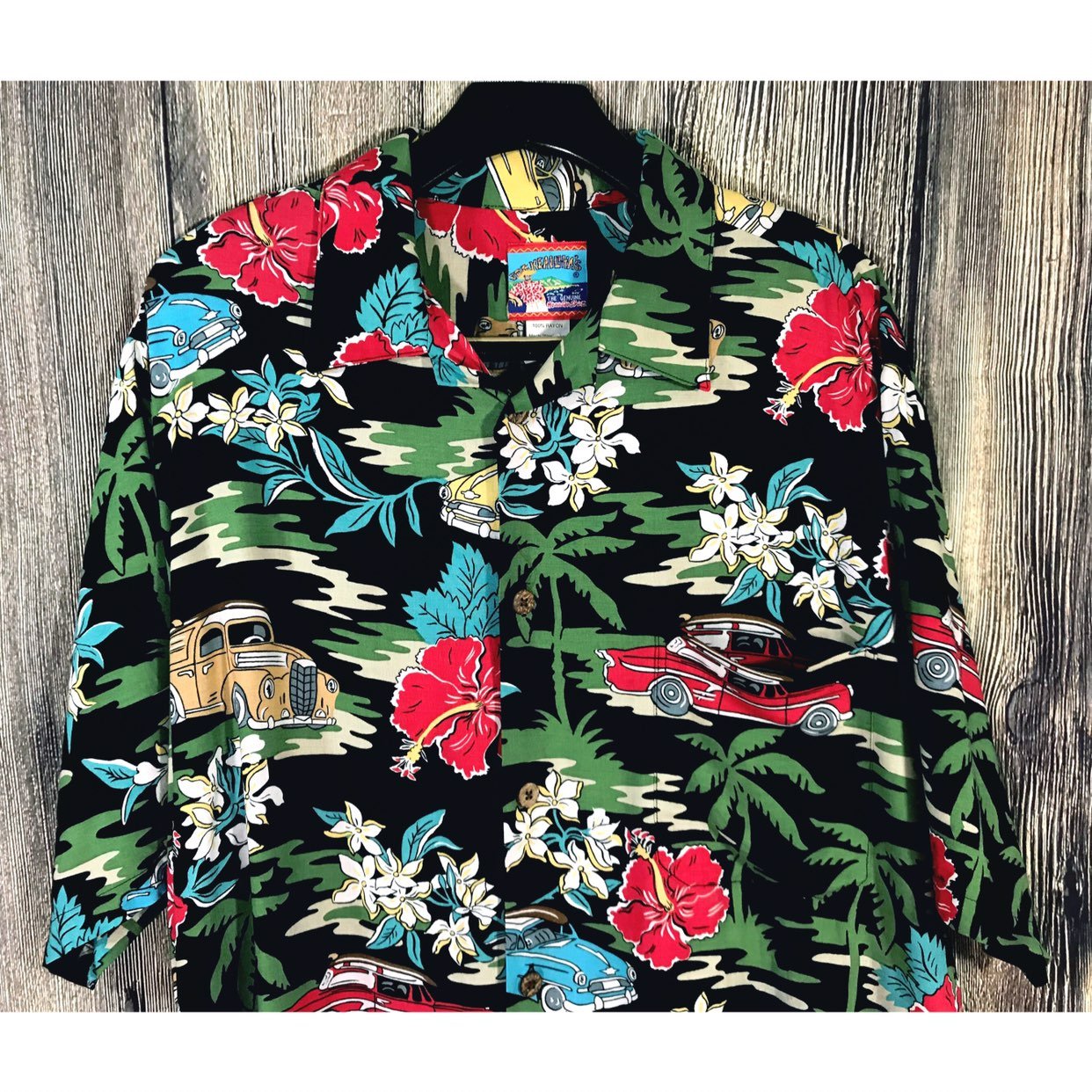 Joe Kealuha’s Hawaiian Floral Car Shirt