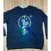 Torrid women skeleton tree Light Up cozy fleece sweatshirt Black Size 14/16 NEW